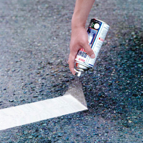 ESCO（エスコ） 400ml 道路線引スプレー(黄･15cm幅) EA942CA-19