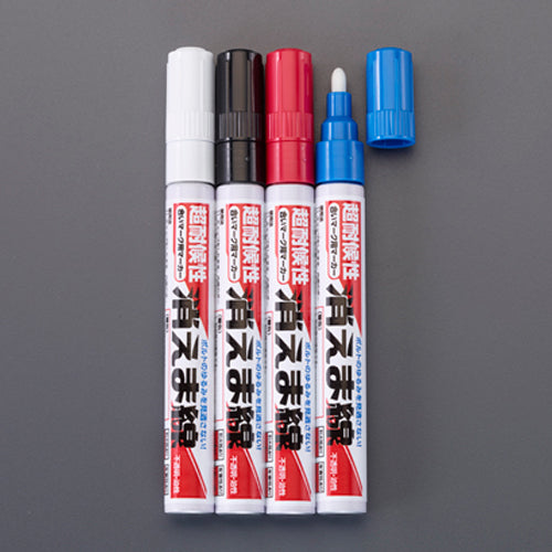 オキツモ ４本組 油性耐候マーカーセット(合いﾏｰｸ用) ※ESCOオリジナルセット品