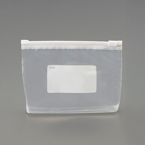 ESCO（エスコ） 180x120mm ｽﾗｲﾄﾞｼﾞｯﾊﾟｰ付保存袋(12枚/ﾏﾁ付) EA944CP-21B
