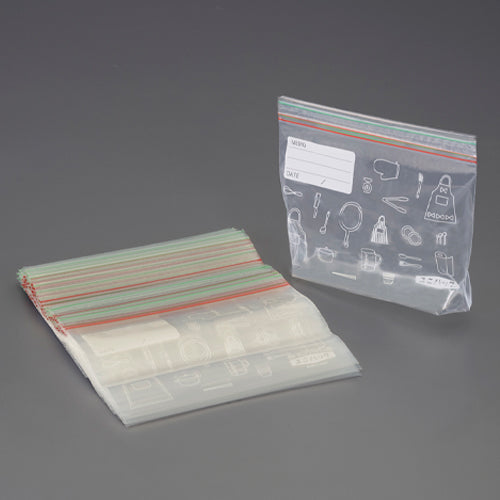 生産日本社（セイニチ） 150x220x0.06mm Wﾁｬｯｸ付保存袋(50枚/ﾏﾁ付) Mサイズ