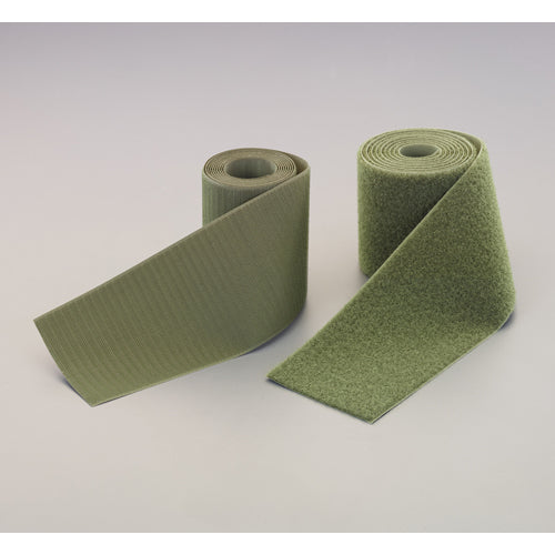 ESCO（エスコ） 100mmx 2m ﾏｼﾞｯｸﾃｰﾌﾟ雄･雌ｾｯﾄ(縫製用/OD色) EA944MA-213