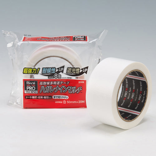 ESCO（エスコ） 50mmx20m 万能補修ﾃｰﾌﾟ(高耐候性/白) EA944RR-42