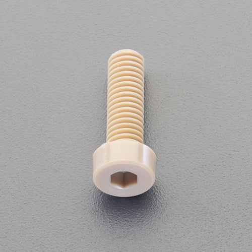 ESCO（エスコ） M5x16mm 六角穴付低頭ボルト(PEEK/1本) EA945AS-512