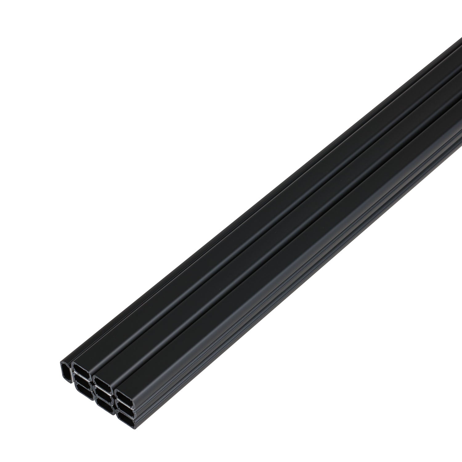 朝日電器（ELPA） 21mmx2.0m ﾃｰﾌﾟ付ﾓｰﾙ(ﾌﾟﾗｽﾁｯｸ/黒/10本) M-T2210P(BK)