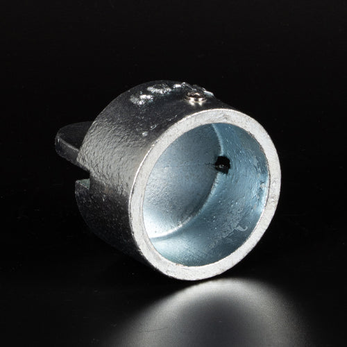 ESCO（エスコ） 48.6mm パイプジョイント(ｴﾝﾄﾞ取付金具) EA948TF-11B