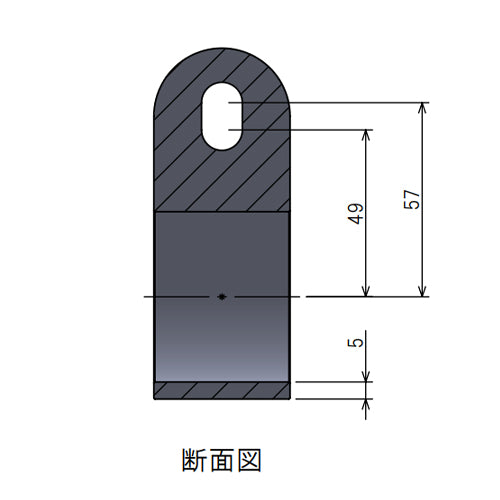 ESCO（エスコ） 48.6mm パイプジョイント(片締ﾎﾞﾙﾄ止金具) EA948TF-12B