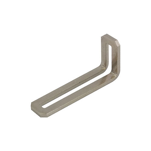 ESCO（エスコ） 63x28x16mm L型ﾌﾘｰﾎﾟｲﾝﾄ連結金具(ｽﾁｰﾙ製) EA951EA-68