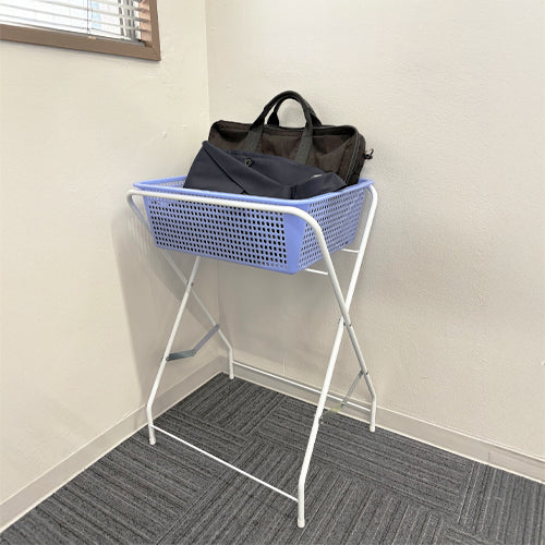 山崎産業（CONDOR） 370x495x680mm 折りたたみバスケット(1段) FU774-000X-MB