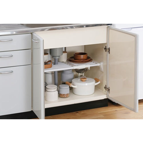 アイリスオーヤマ（IRIS OHYAMA） 1100-1900x330mm 伸縮突っ張り棚 H-J-W110R