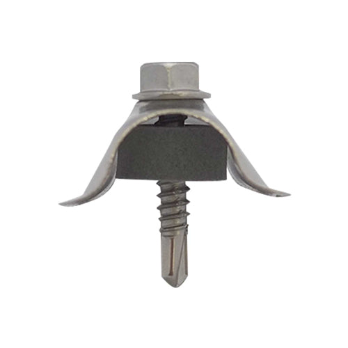 ESCO（エスコ） 5x25mm 波板用ﾋﾞｽ(鉄下地用/SUS座金/100個) EA952CD-21