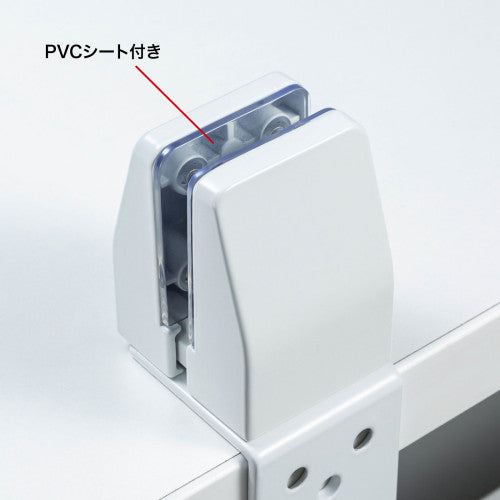 サンワサプライ 40x56x203mm パーティション用ｸﾗﾝﾌﾟ式台座 SPT-DPOP1