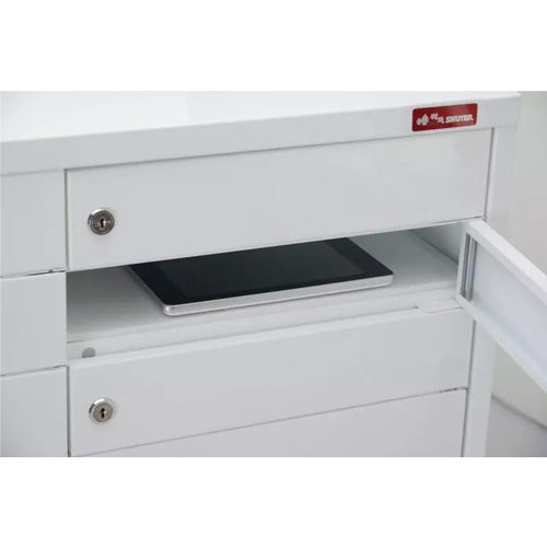 ESCO（エスコ） 766x240x447mm ﾊﾟｰｿﾅﾙｷｬﾋﾞﾈｯﾄ(10人用) EA954ES-56