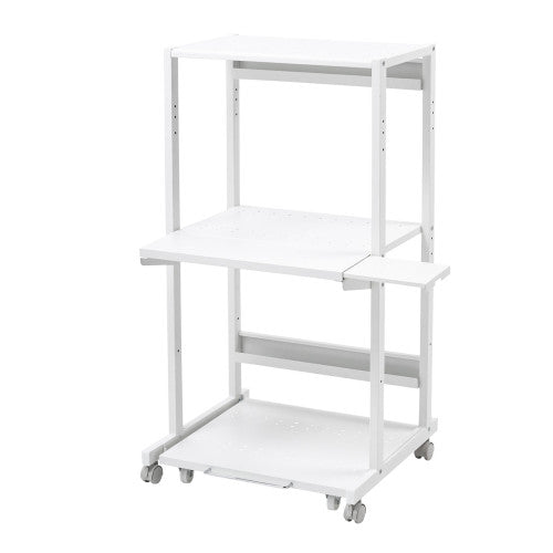 サンワサプライ 650x610x1219mm  立ち作業用デスク RAC-506