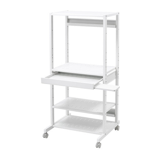 サンワサプライ 650x610x1353mm  立ち作業兼用デスク RAC-507