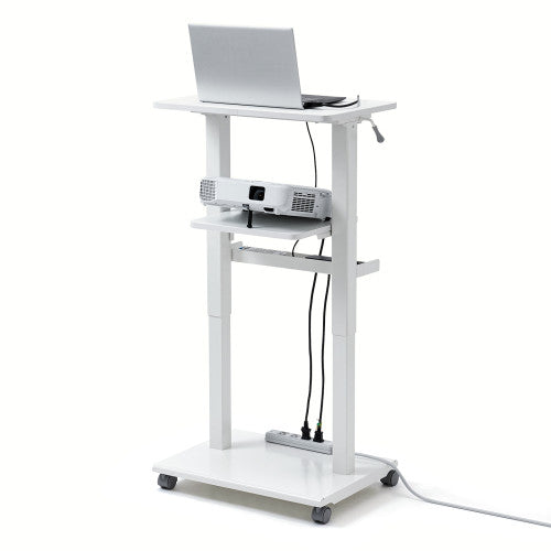 サンワサプライ 680-1050mm(H)  プロジェクターテーブル PR-18