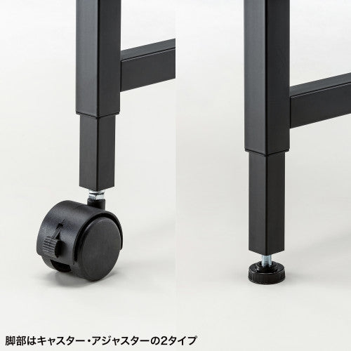 サンワサプライ 800x 700x700・720mm  ﾐｰﾃｨﾝｸﾞﾃｰﾌﾞﾙ(木目) SH-FX0970M