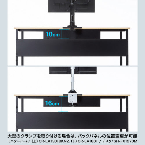 サンワサプライ 1400x 700x700・720mm ﾐｰﾃｨﾝｸﾞﾃｰﾌﾞﾙ(木目) SH-FX1470M