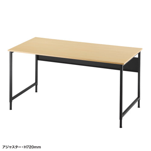 サンワサプライ 1400x 700x700・720mm ﾐｰﾃｨﾝｸﾞﾃｰﾌﾞﾙ(木目) SH-FX1470M