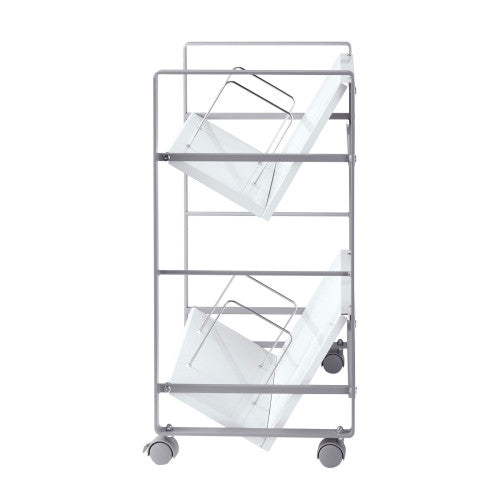 サンワサプライ 550x350x 695mm ファイルワゴン WG-50N2