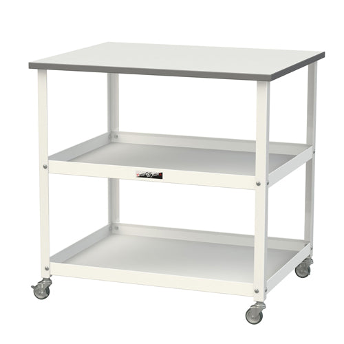 山金工業 750x600x738mm ツールワゴン(作業天板付) HTC-7560W