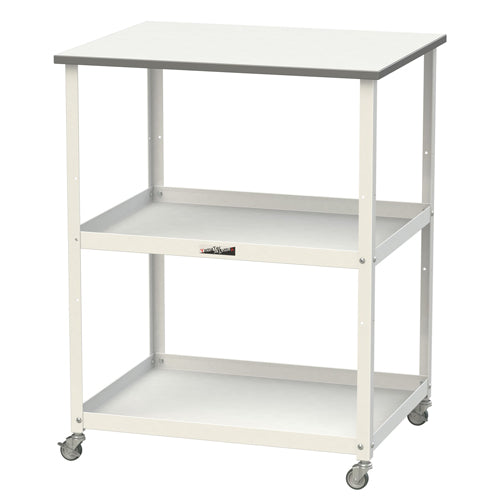 山金工業 750x600x950mm ツールワゴン(作業天板付) HTCH-7560W