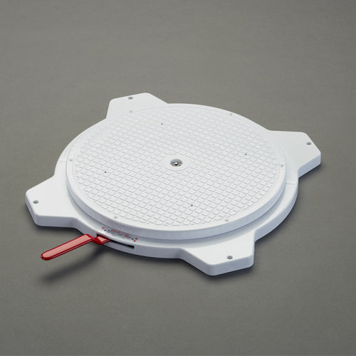 サカエ φ363x39mm/150kg 回転作業台(ｽﾄｯﾊﾟ付) PS-36GL