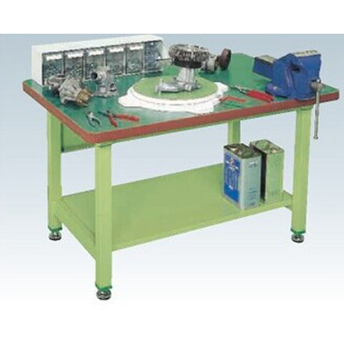 サカエ φ363x39mm/150kg回転作業台(導電/ｽﾄｯﾊﾟ付) PS-36DD