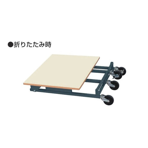 サカエ 750x600x900mm/50kg ﾜｰｸﾃｰﾌﾞﾙ(折畳式) TTS-9075PD