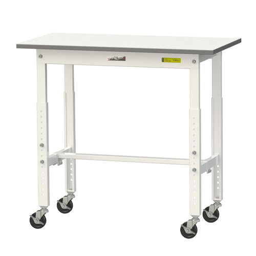 山金工業 900x450x685-985mm ﾜｰｸﾃｰﾌﾞﾙ(ｷｬｽﾀｰ付) SUPAC-945-WW