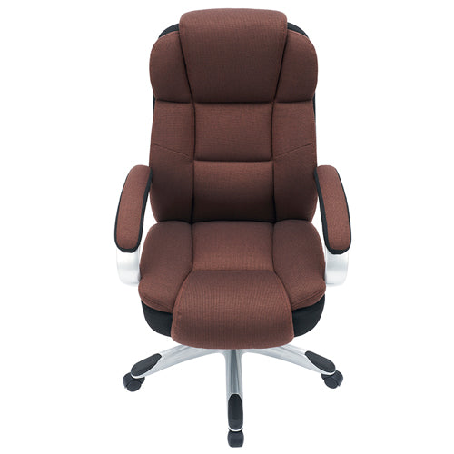 ナカバヤシ ビジネスチェアー(ﾌﾞﾗｳﾝ) CCF-501S