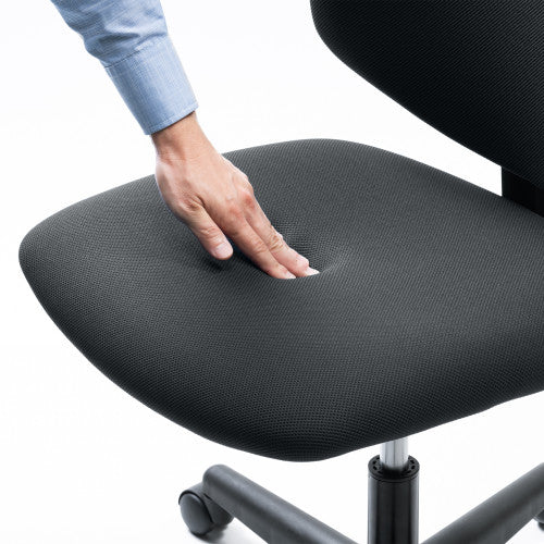 サンワサプライ ビジネスチェアー(高耐荷重/ﾌﾞﾗｯｸ) SNC-T163BK