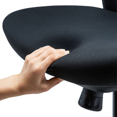 サンワサプライ ビジネスチェアー(高耐荷重/ﾌﾞﾗｯｸ) SNC-NET20BK