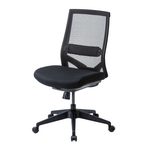 サンワサプライ ビジネスチェアー(高耐荷重/ﾌﾞﾗｯｸ) SNC-NET20BK