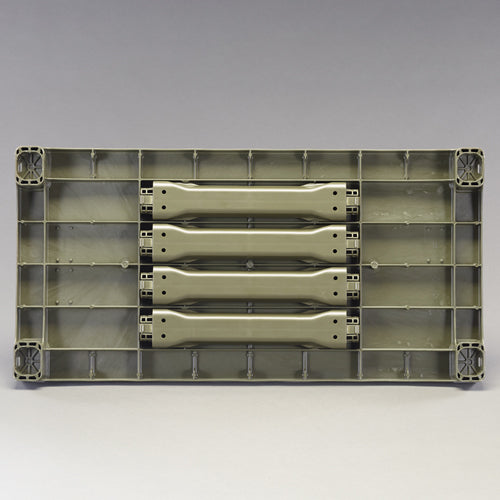 ESCO（エスコ） 900x450x1800mm/5段 ﾗｯｸ棚(OD/超強化PP製) EA976AL-65