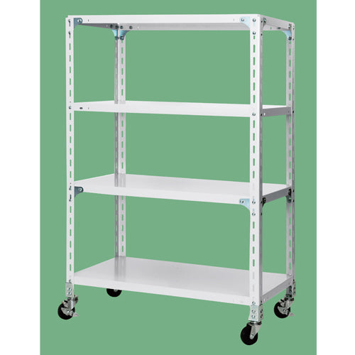 サカエ 875x600x1000mm/4段 軽量ｷｬｽﾀｰﾗｯｸ NWR-7144