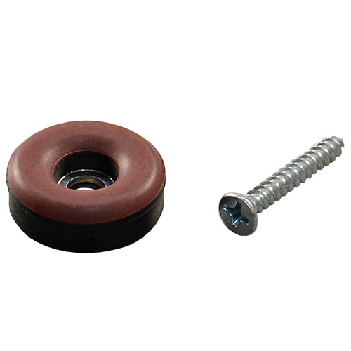 ESCO（エスコ） φ22mm 家具脚スライドクッション(ﾋﾞｽ止式) EA979DC-41