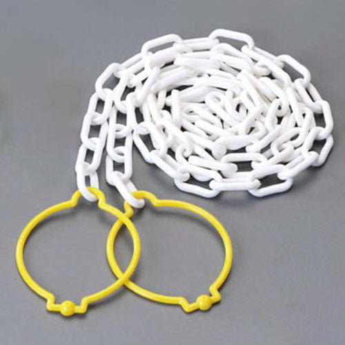 ミツギロン 6.0mmx 2m プラスチックチェーン(白) SF-30