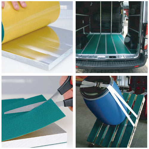 ESCO（エスコ） 200x2500mm ﾌｫｰｸﾘﾌﾄ用滑止ｸﾞﾘｯﾌﾟ(ｼｰﾙ付) EA981ZA-6