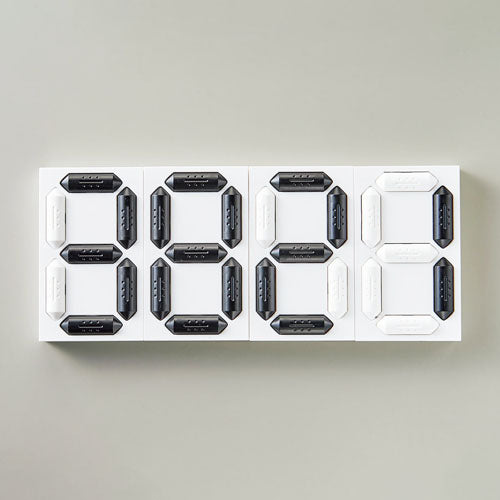 ESCO（エスコ） 88x 53mm デジタル数字札(ﾏｸﾞﾈｯﾄ式) EA983BB-66