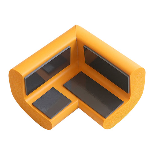 カーボーイ 70x70x 48mm ｺｰﾅｰｶﾞｰﾄﾞ(黄/2本/ﾏｸﾞﾈｯﾄ式) ACMAG18