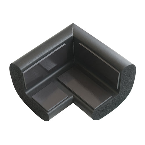 カーボーイ 70x70x 48mm ｺｰﾅｰｶﾞｰﾄﾞ(黒/2本/ﾏｸﾞﾈｯﾄ式) ACMAG24