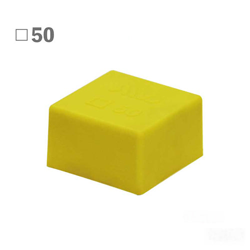 AWJ 50×50×30mm 角型保護ｷｬｯﾌﾟ(EL/ｲｴﾛｰ/2ｺ) EOE30216-0050