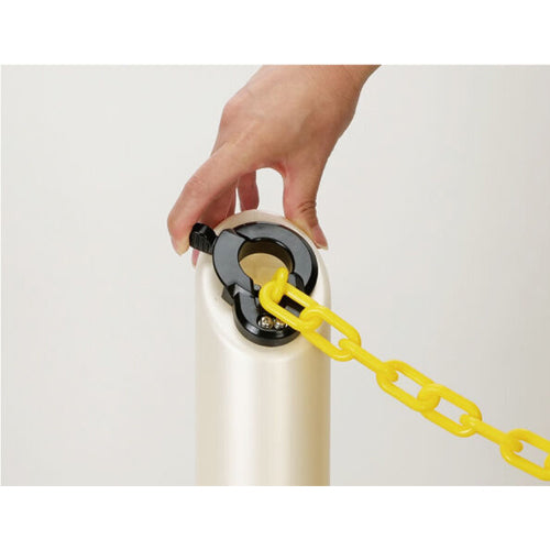 中発販売 300x300x872mm チェーンスタンド(チェーン内蔵/2本) BN-685YSTSET