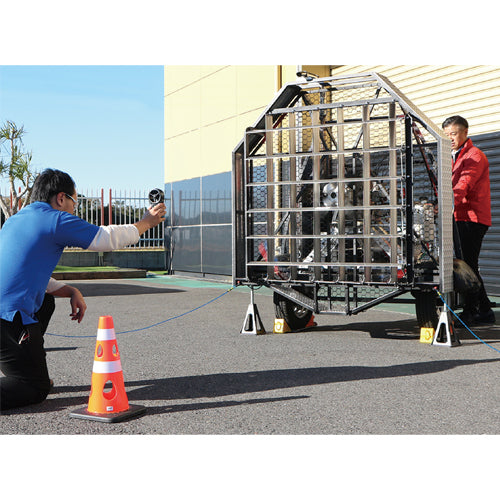 カーボーイ φ360x700mm 穴あきカラーコーン(ﾚｯﾄﾞ/5本) CHRK-700RE