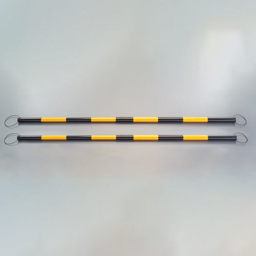 ミツギロン 1.0-2.0m 伸縮ガードバー(黄/黒-2本) SF-96
