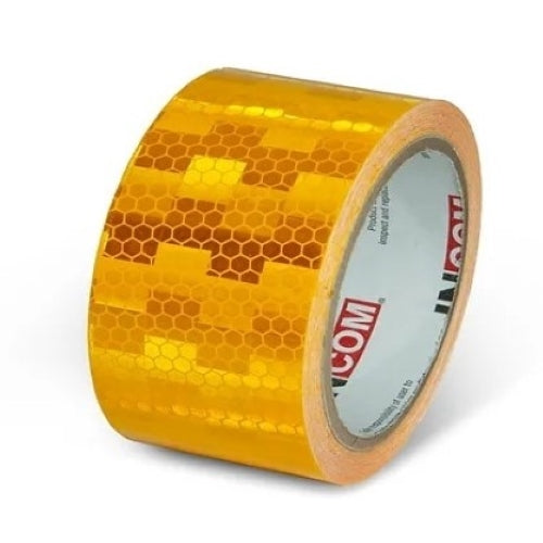 ESCO（エスコ） 50mmx9.1m  反射テープ  (ｴﾝｼﾞﾆｱｸﾞﾚｰﾄﾞ)黄 EA983G-13A