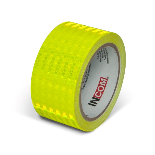 ESCO（エスコ） 50mmx7.6m ハイレベル蛍光反射テープ EA983G-49A