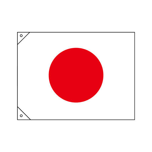 ESCO（エスコ） 1050x 700mm 日章旗(綿) EA983JS-31A