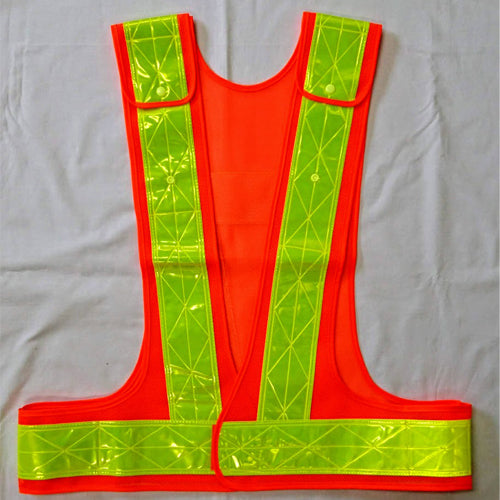 ESCO（エスコ） 安全ベスト(橙/黄) EA983R-294