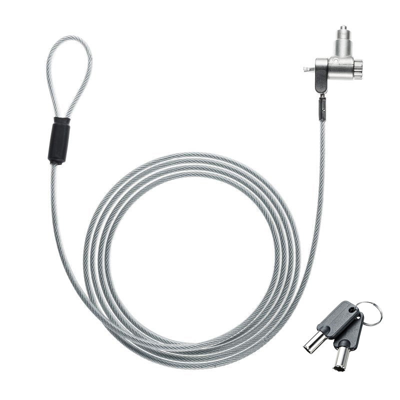 サンワサプライ φ4.4mmx2.0m  ｾｷｭﾘﾃｨﾜｲﾔ(Noble・Nano対応) SLE-89S-1